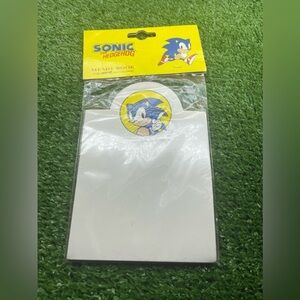 Vintage/Rare SEGA Sonic the Hedgehog Memo Pad, NWT